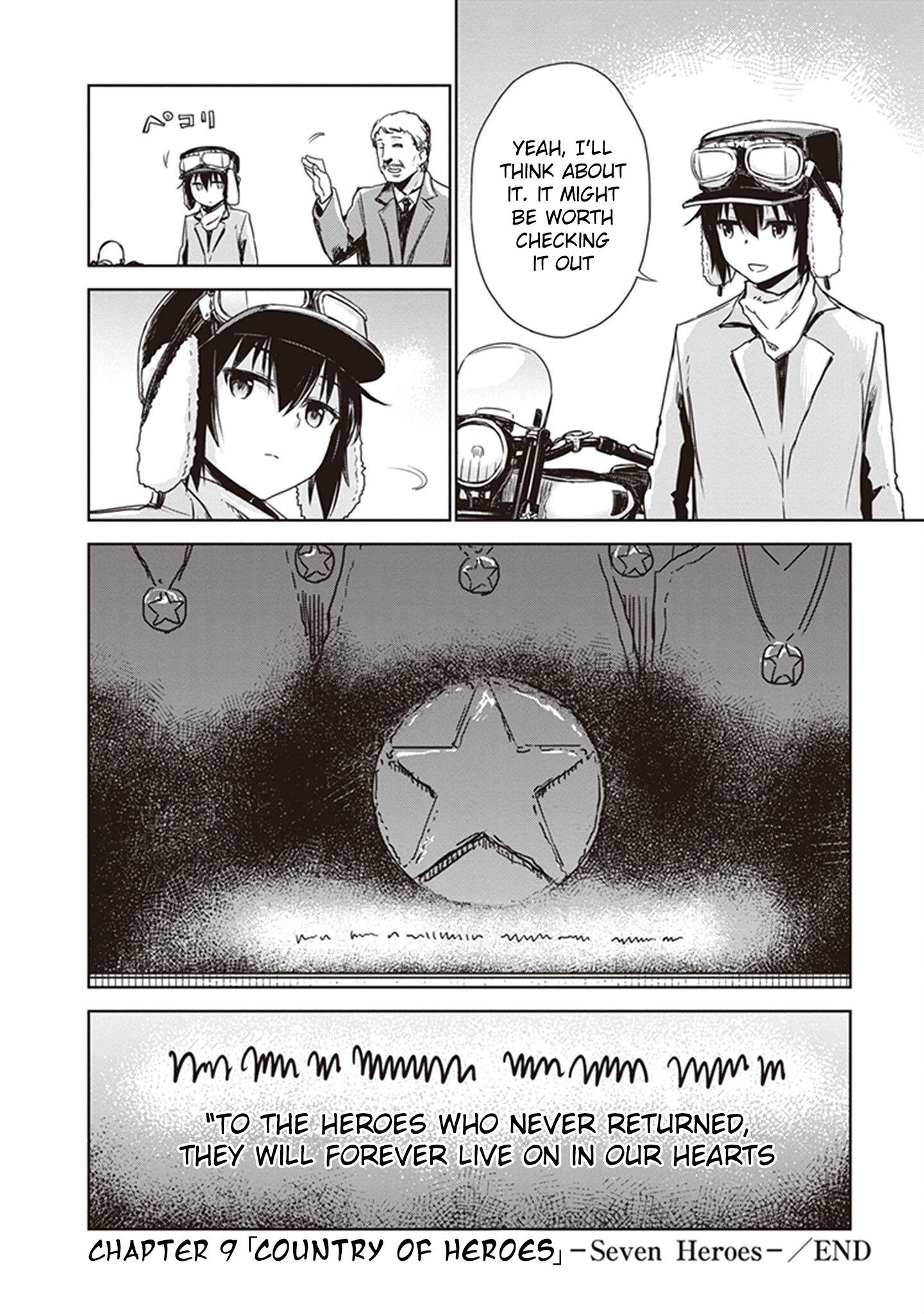 Kino's Journey (Gou) - Vol.2 Chapter 9: Country Of Heroes - Seven Heroes -