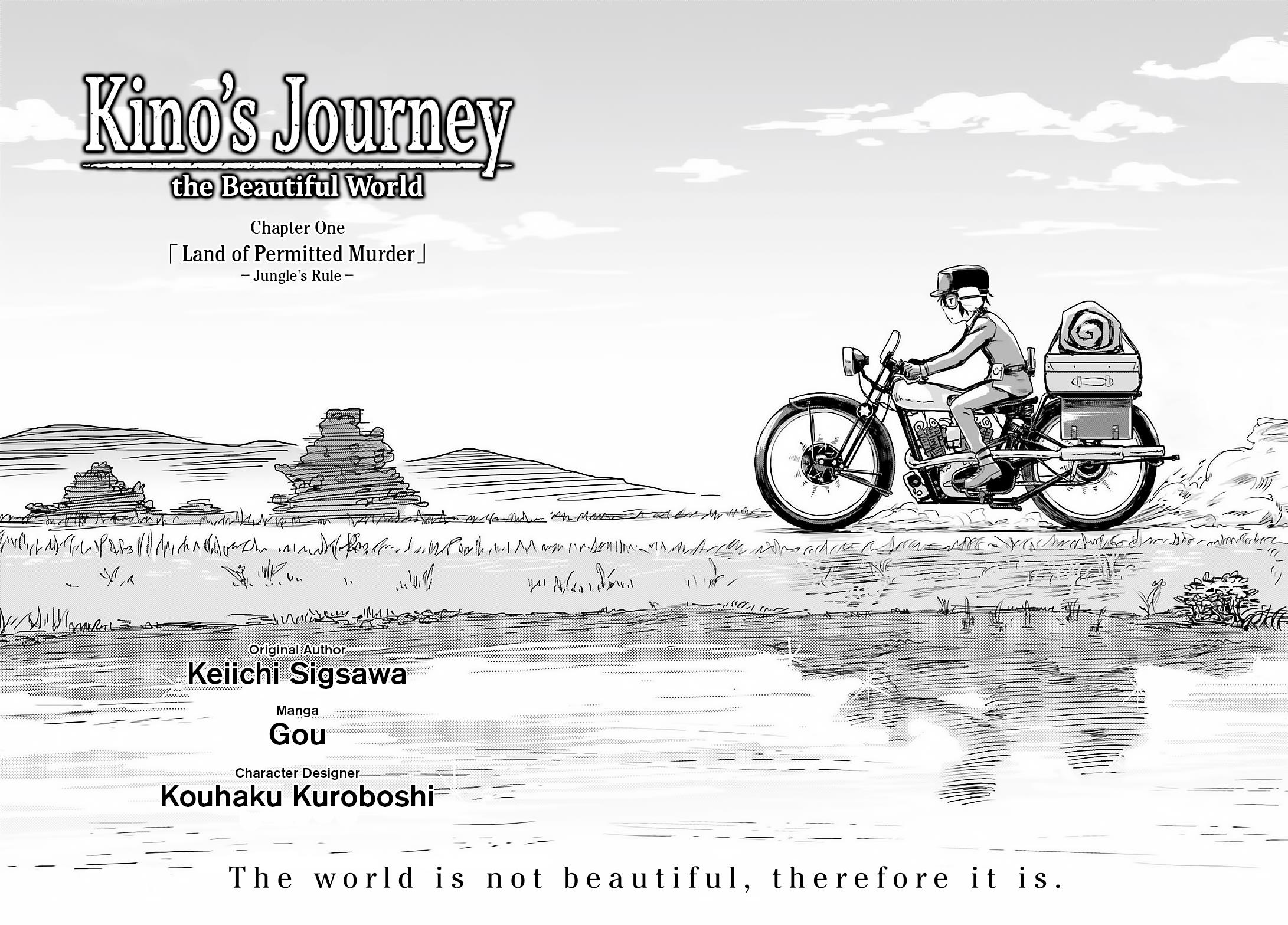 Kino's Journey (Gou) - Vol.1 Chapter 1: Land Of Permitted Murder -Jungle's Rule-