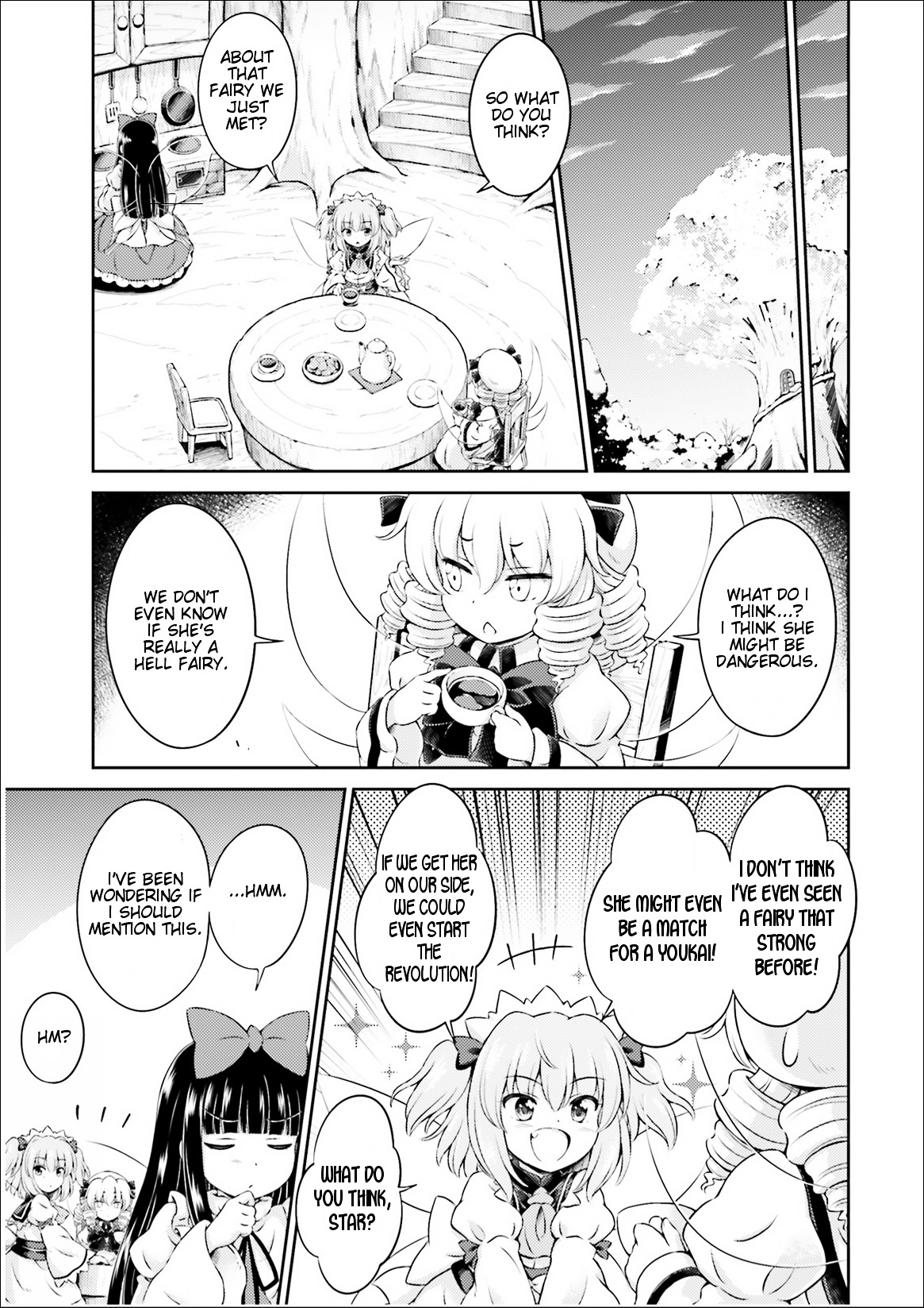 Touhou Sangetsuei ~ Visionary Fairies In Shrine - Chapter 1 : The Fairies Who Move The Shrine