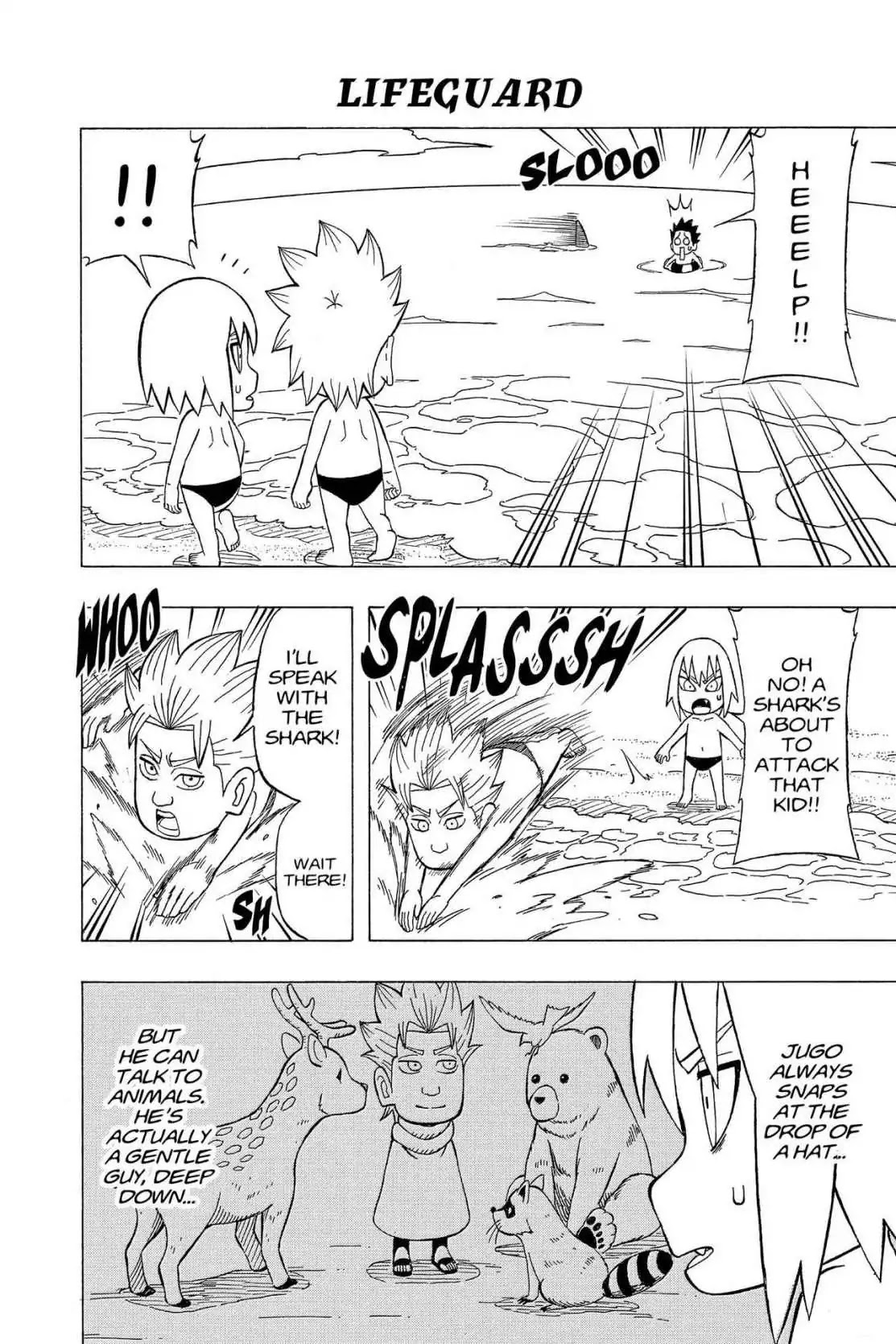 Naruto: Chibi Sasuke's Sharingan Legend - Chapter 17: Beach Shack Taka