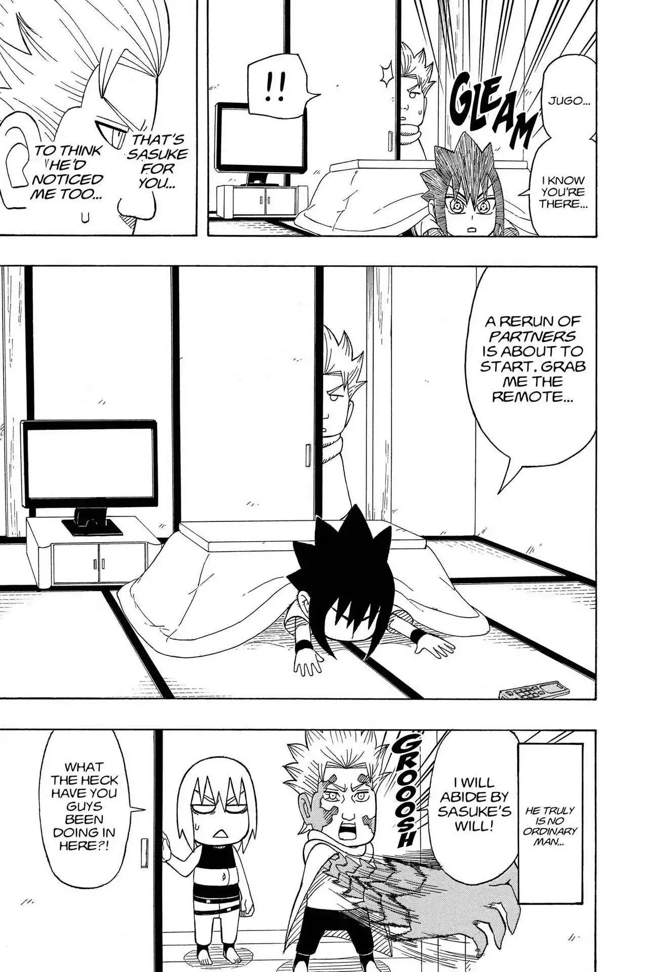 Naruto: Chibi Sasuke's Sharingan Legend - Chapter 22: I Am Jugo