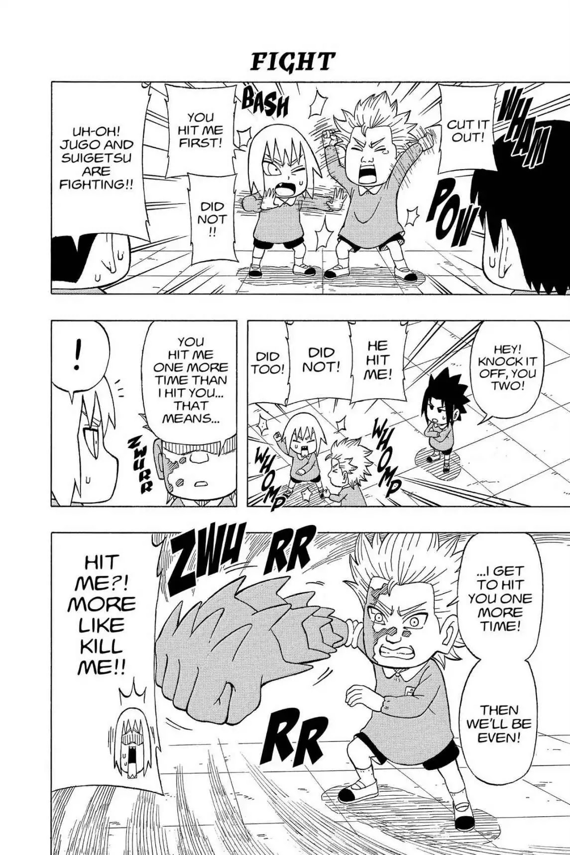 Naruto: Chibi Sasuke's Sharingan Legend - Chapter 19: Sharingan Legend Kids!!