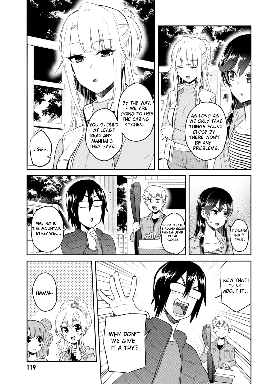 Hajimete No Gal - Chapter 74: The First Camping Trip