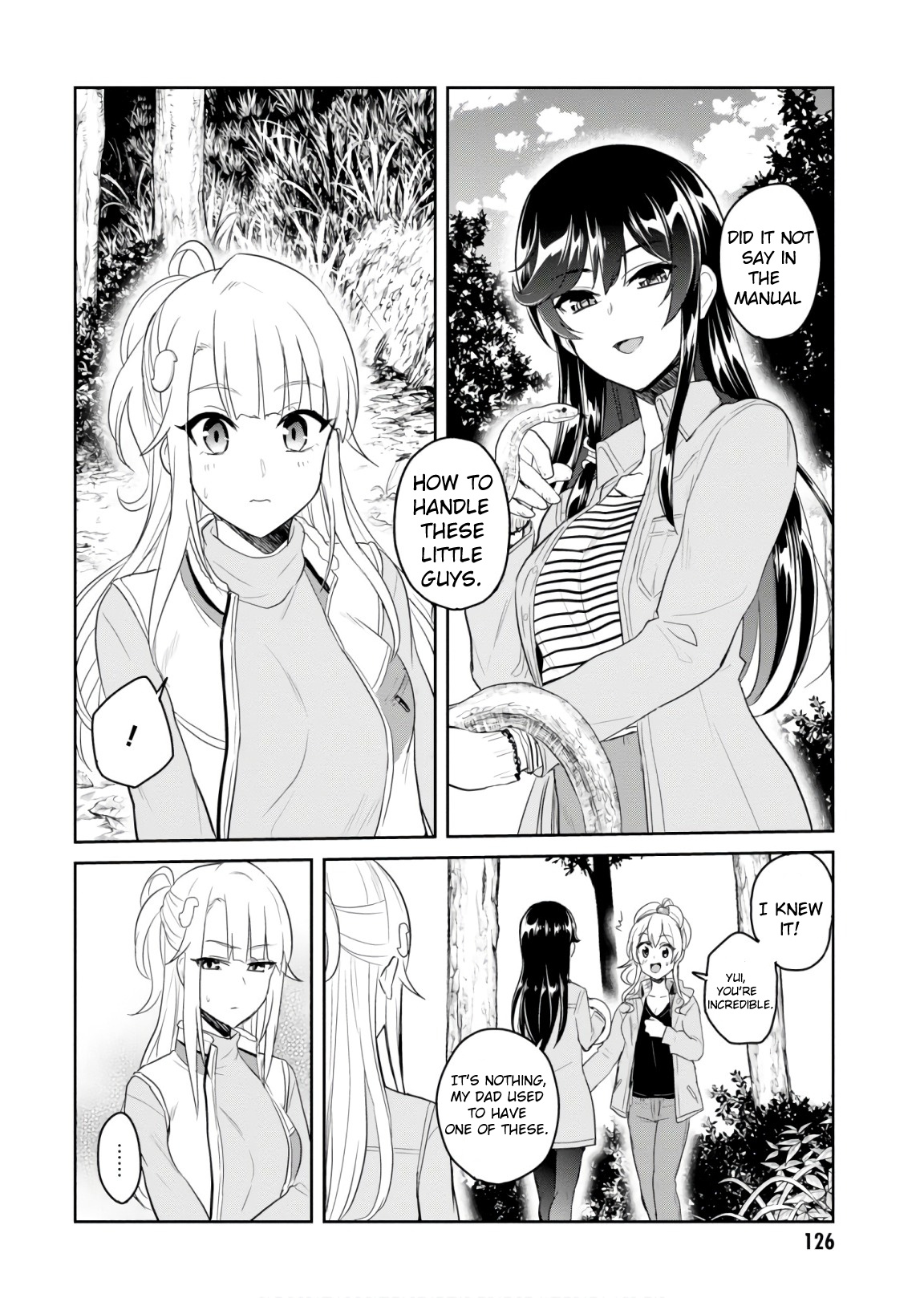 Hajimete No Gal - Chapter 74: The First Camping Trip