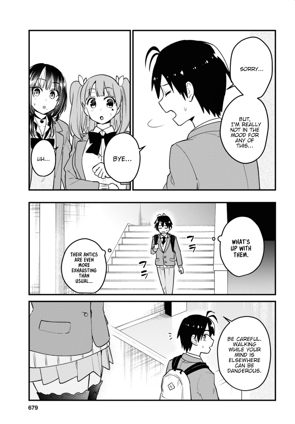 Hajimete No Gal - Chapter 92: First Calm