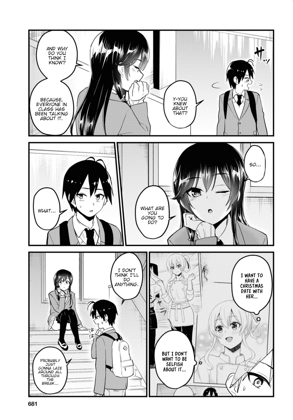 Hajimete No Gal - Chapter 92: First Calm