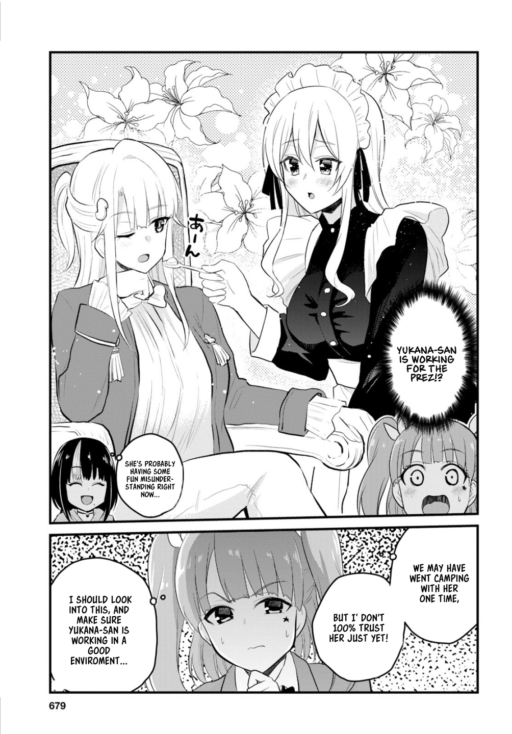 Hajimete No Gal - Chapter 85: First Student Council Visit