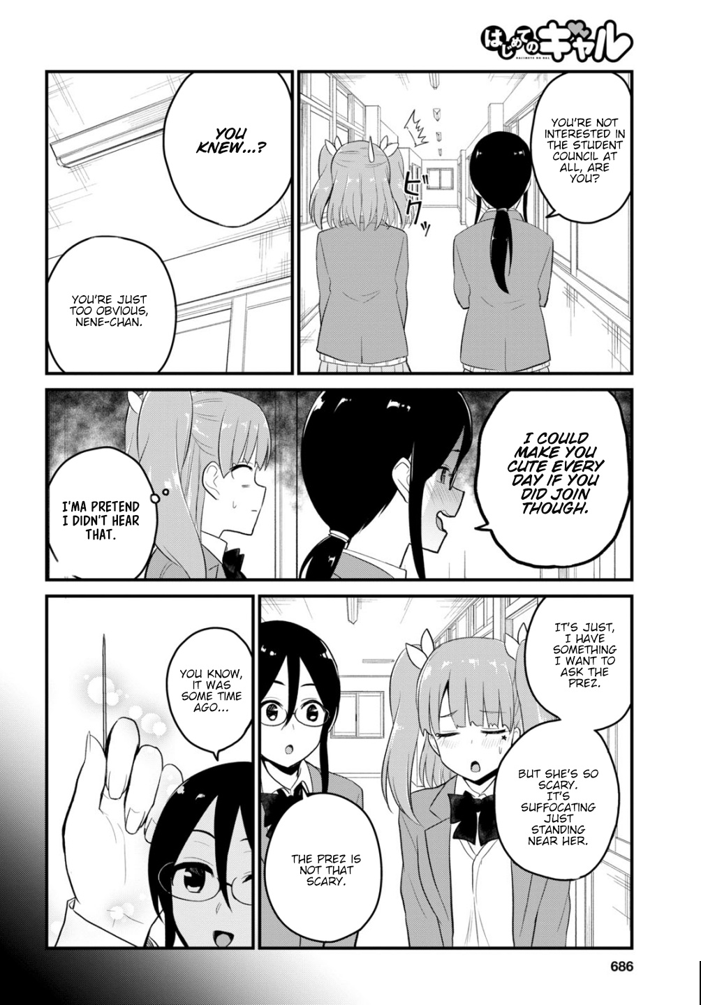 Hajimete No Gal - Chapter 85: First Student Council Visit