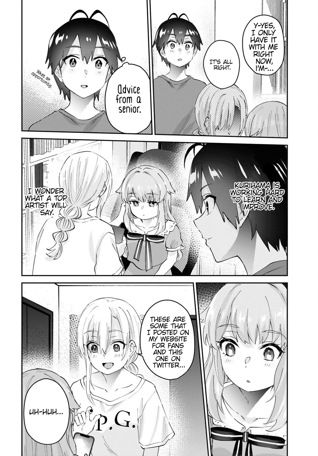 Hajimete No Gal - Chapter 178: My First Time Meeting An Idol