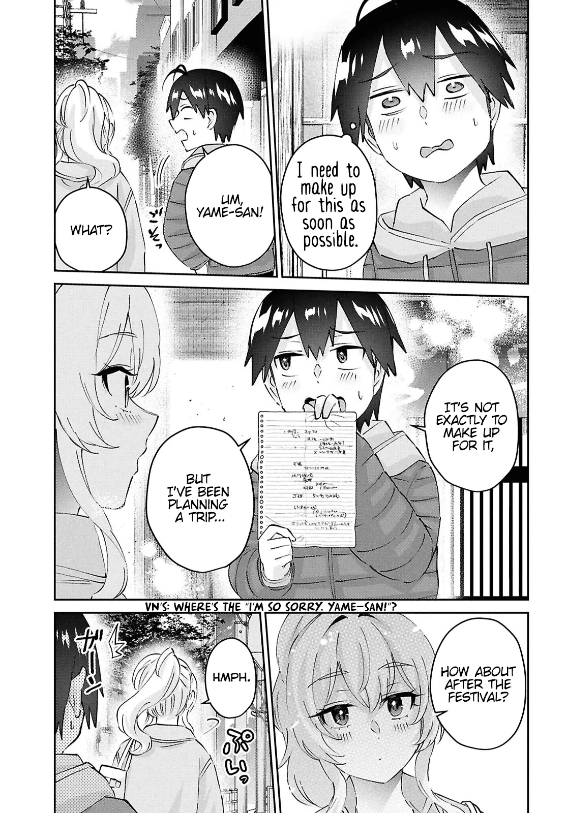 Hajimete No Gal - Chapter 187: My First Festival