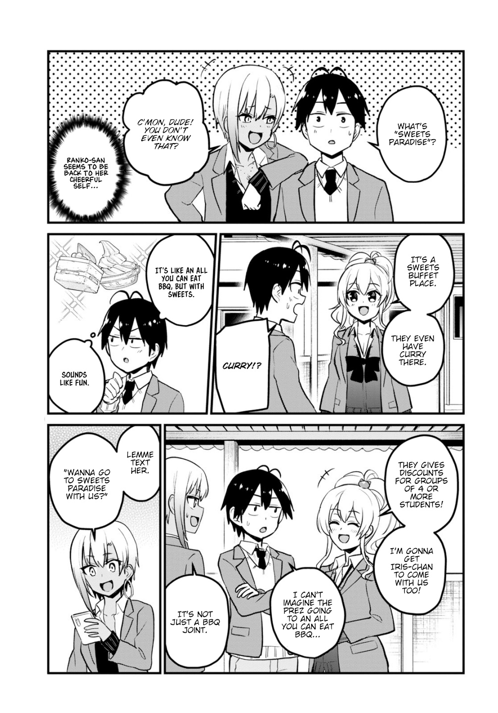 Hajimete No Gal - Chapter 90: The First Sweets