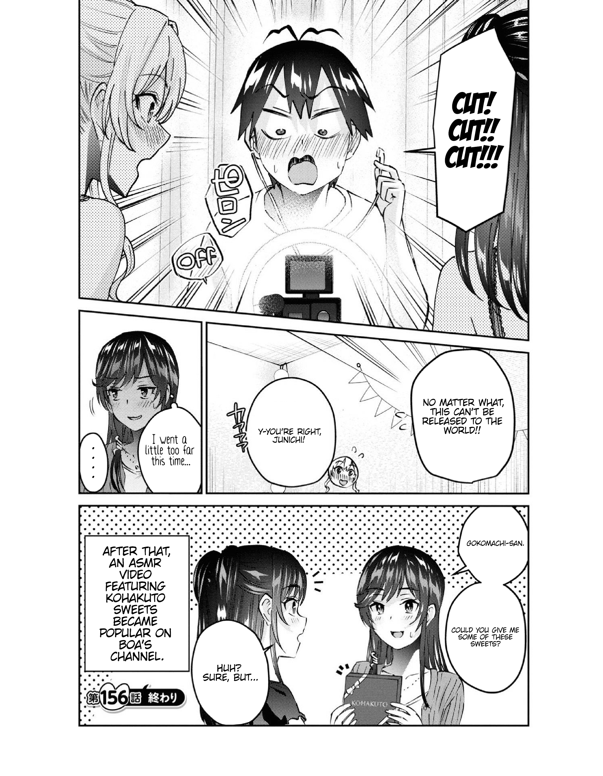 Hajimete No Gal - Vol.16 Chapter 156: My First Asmr