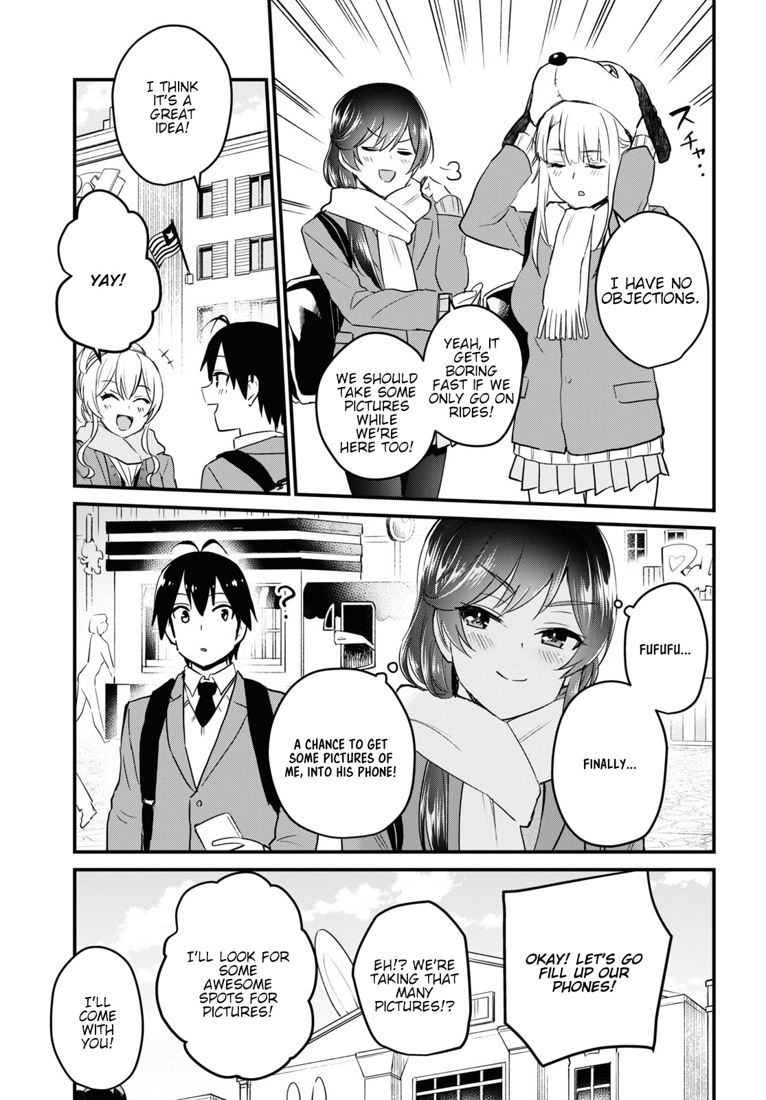 Hajimete No Gal - Vol.13 Chapter 115: The First Theme Park