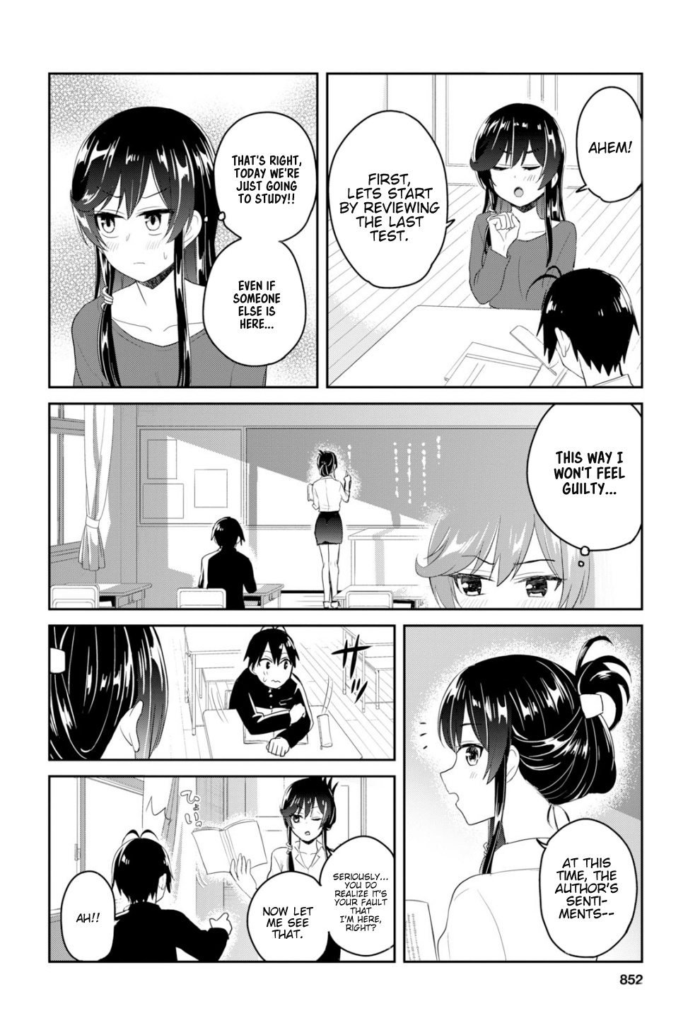 Hajimete No Gal - Chapter 83: My First Study Group