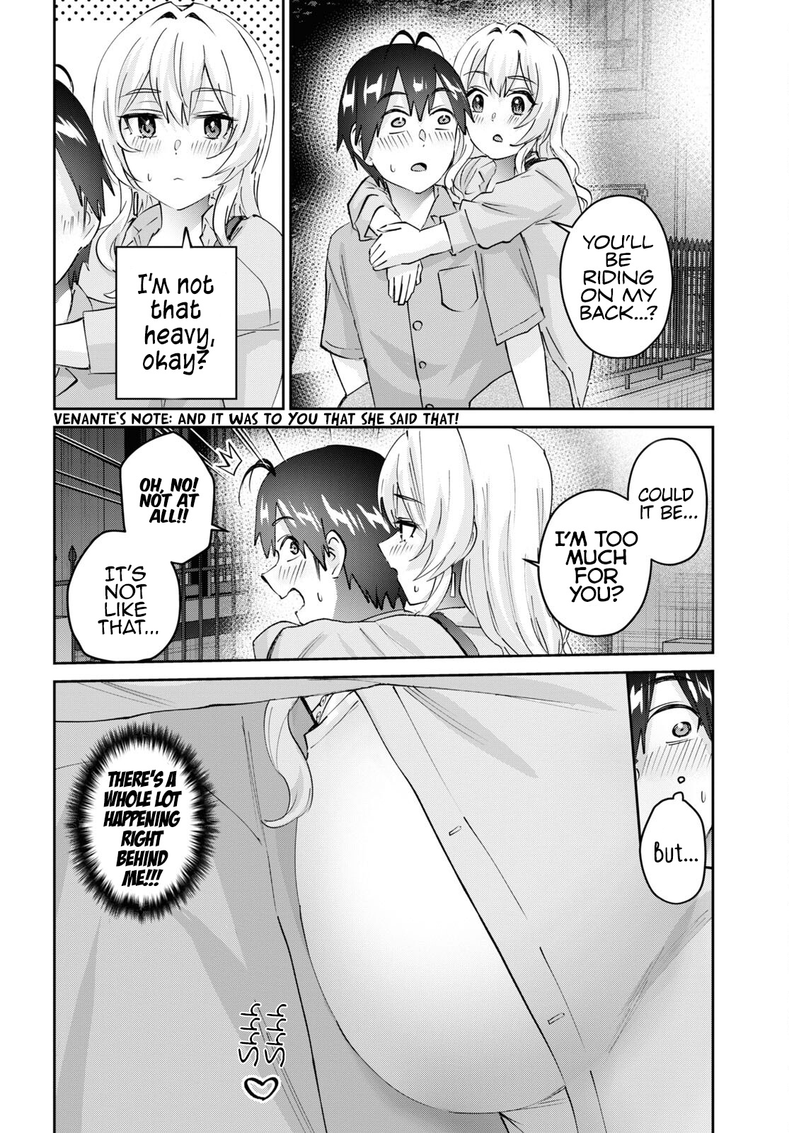 Hajimete No Gal - Chapter 172: My First Pyggyback