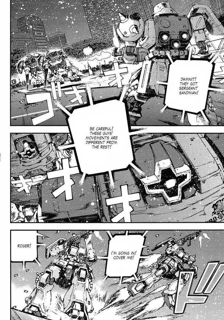 Kidou Senshi Gundam: Giren Ansatsu Keikaku - Vol.4 Chapter 24 : War Report 1