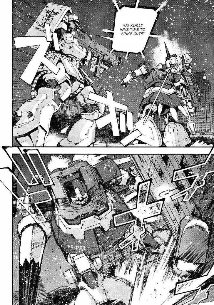 Kidou Senshi Gundam: Giren Ansatsu Keikaku - Vol.4 Chapter 24 : War Report 1