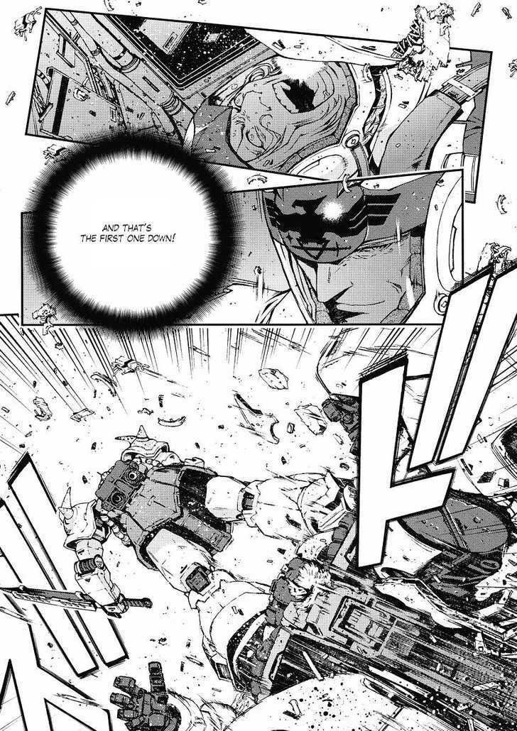 Kidou Senshi Gundam: Giren Ansatsu Keikaku - Vol.2 Chapter 16 : Encounter