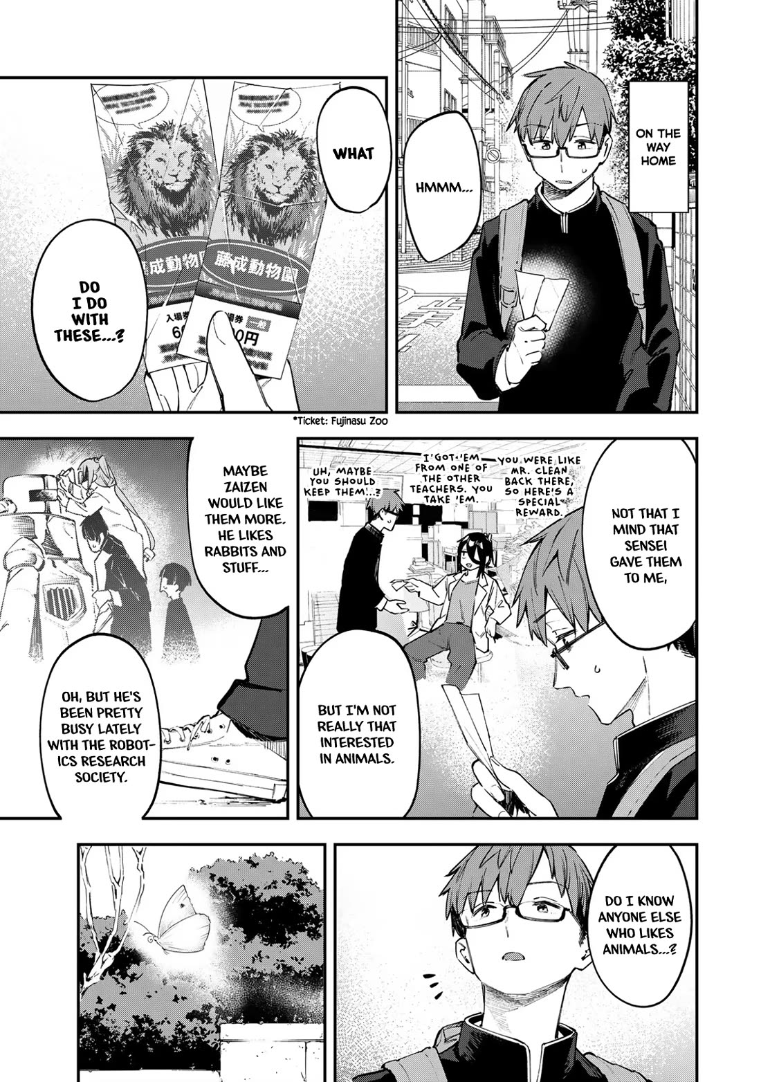 Seitokai Ni Mo Ana Wa Aru! - Chapter 47: Komaro And The Zoo (Part 1)