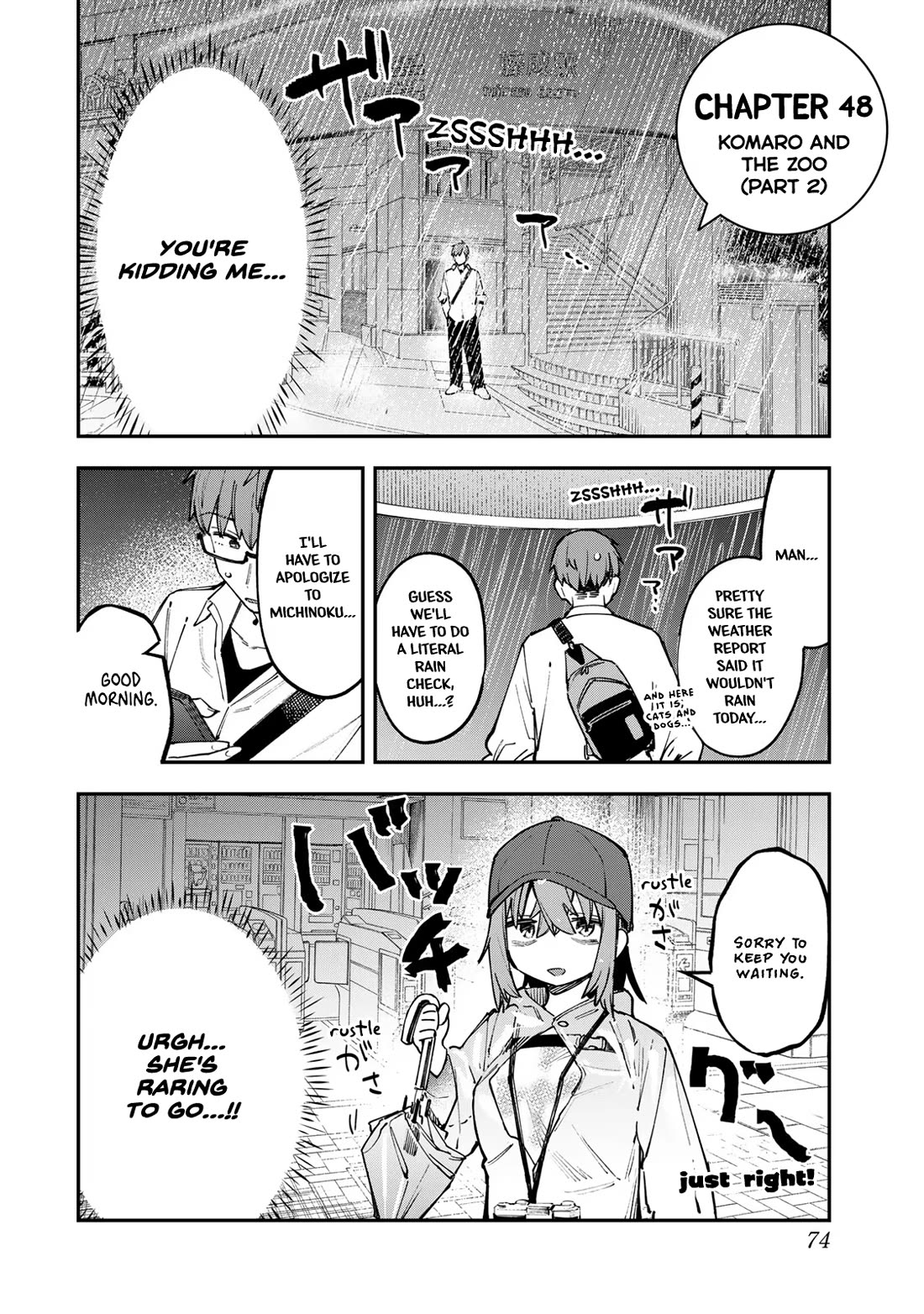 Seitokai Ni Mo Ana Wa Aru! - Chapter 48: Komaro And The Zoo (Part 2)