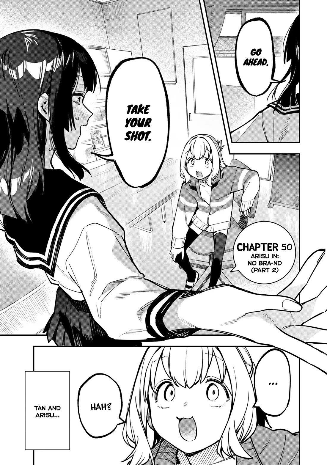 Seitokai Ni Mo Ana Wa Aru! - Chapter 50: Arisu In: No Bra-Nd (Part 2)