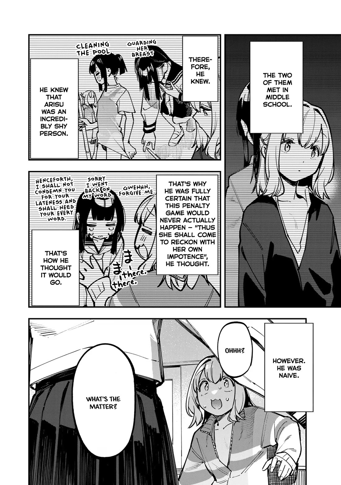 Seitokai Ni Mo Ana Wa Aru! - Chapter 50: Arisu In: No Bra-Nd (Part 2)