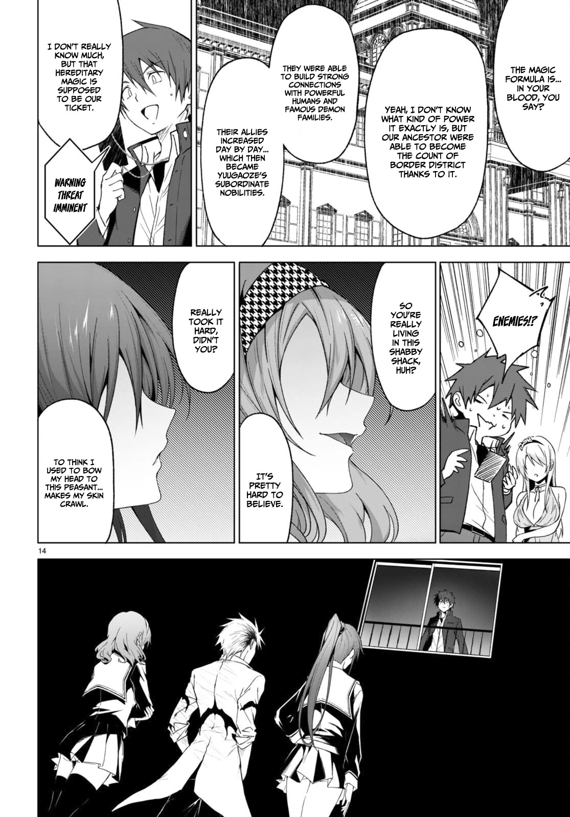 Maou Gakuen No Hangyakusha - Chapter 30: The Gorgeous Yuugaoze Family