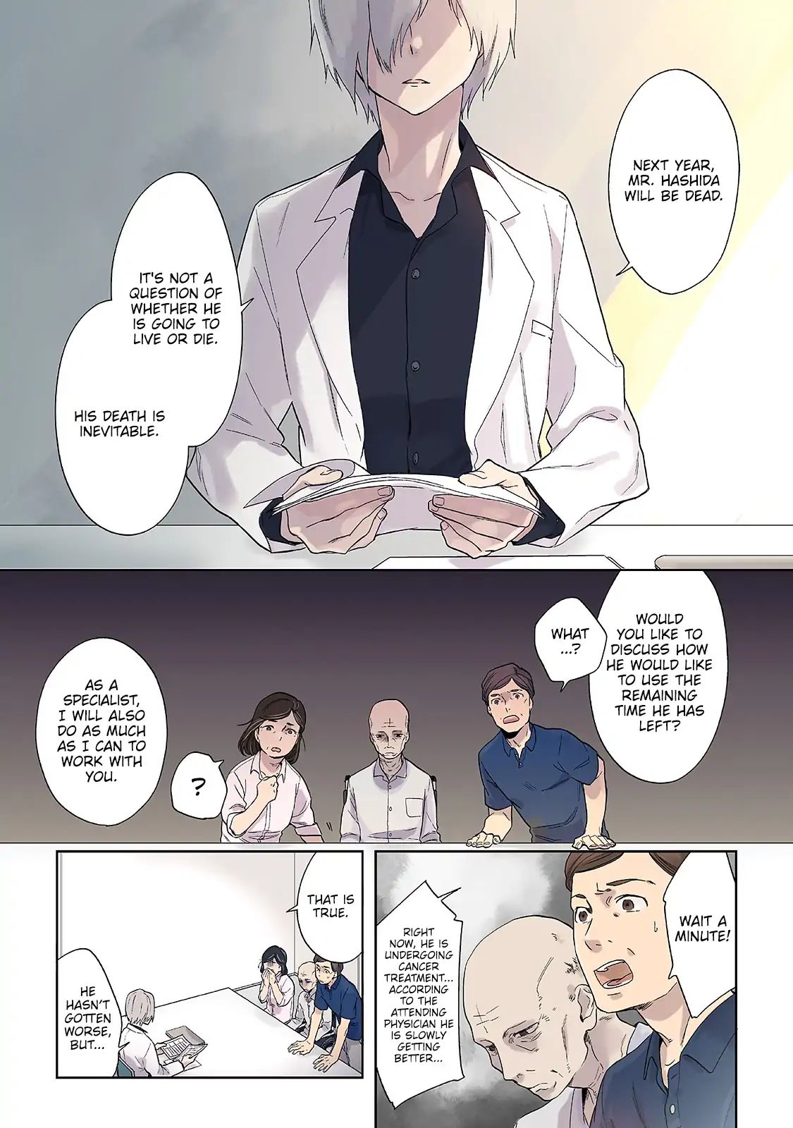 The Last Doctors Think Of You Whenever They Look Up To Cherry Blossoms - Chapter 1:  The Death Of A Certain Corporate Employee 1