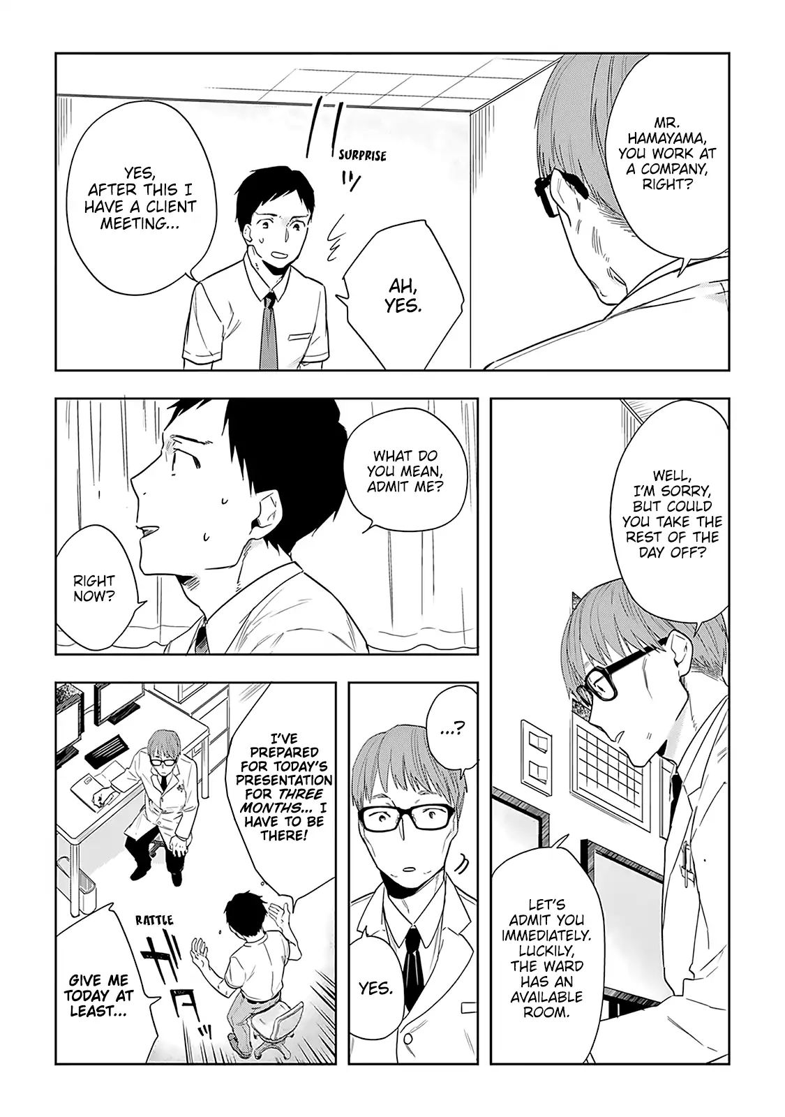 The Last Doctors Think Of You Whenever They Look Up To Cherry Blossoms - Chapter 1:  The Death Of A Certain Corporate Employee 1