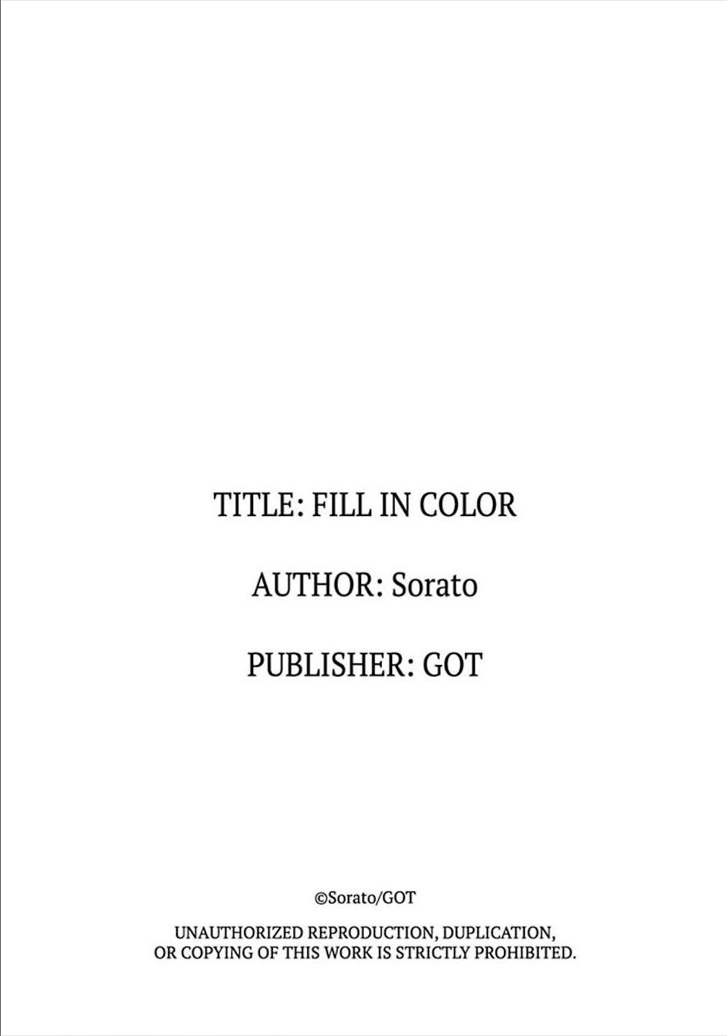 Fill In Color - Chapter 3