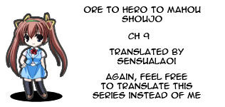 Ore To Hero To Mahou Shoujo - Chapter 9