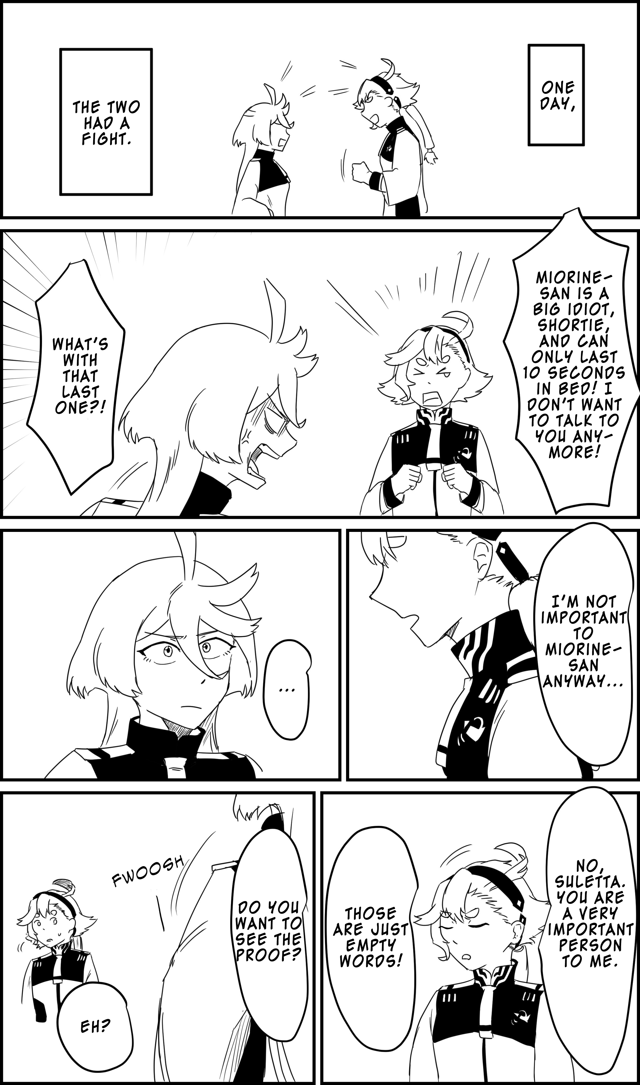 Mobile Suit Gundam The Witch From Mercury - Flounder_180127'S Sulemio Shorts (Doujinshi) - Chapter 2