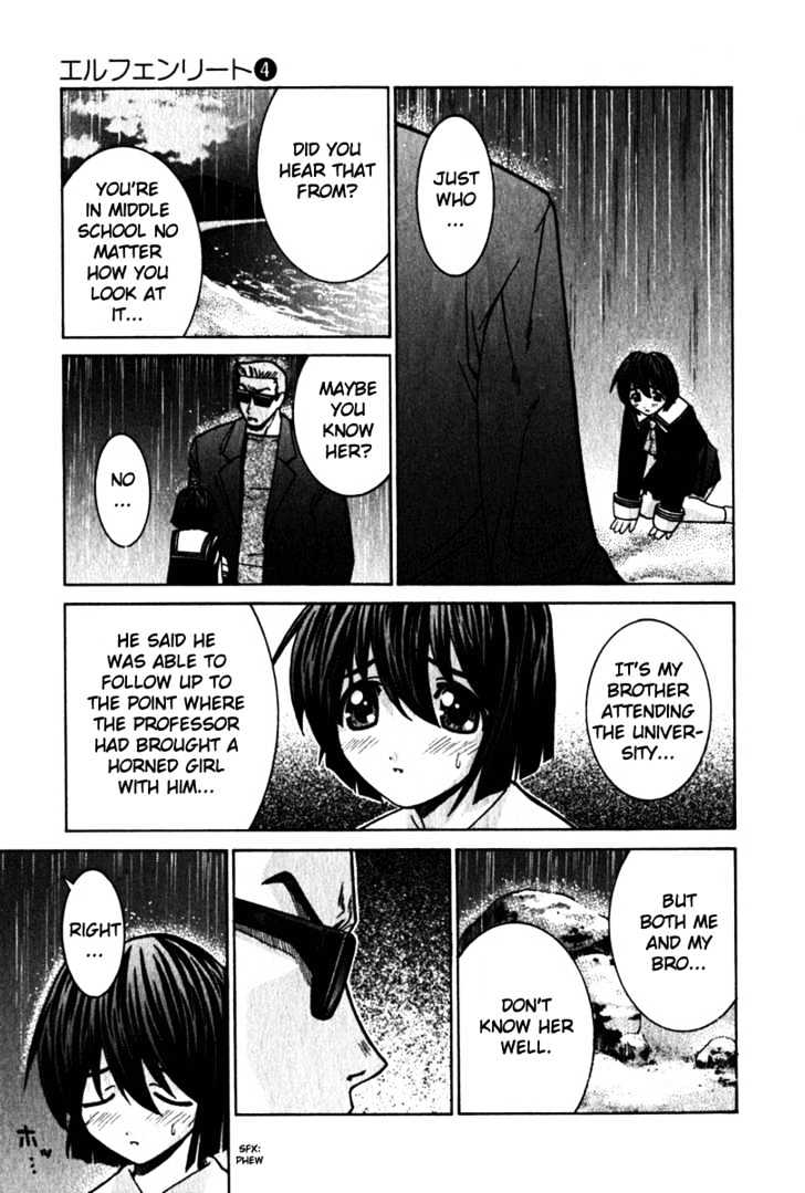 Elfen Lied - Vol.4 Chapter 31 : Detection