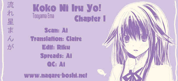 Koko Ni Iru Yo! - Vol.1 Chapter 1 : Sunflower And The Sun