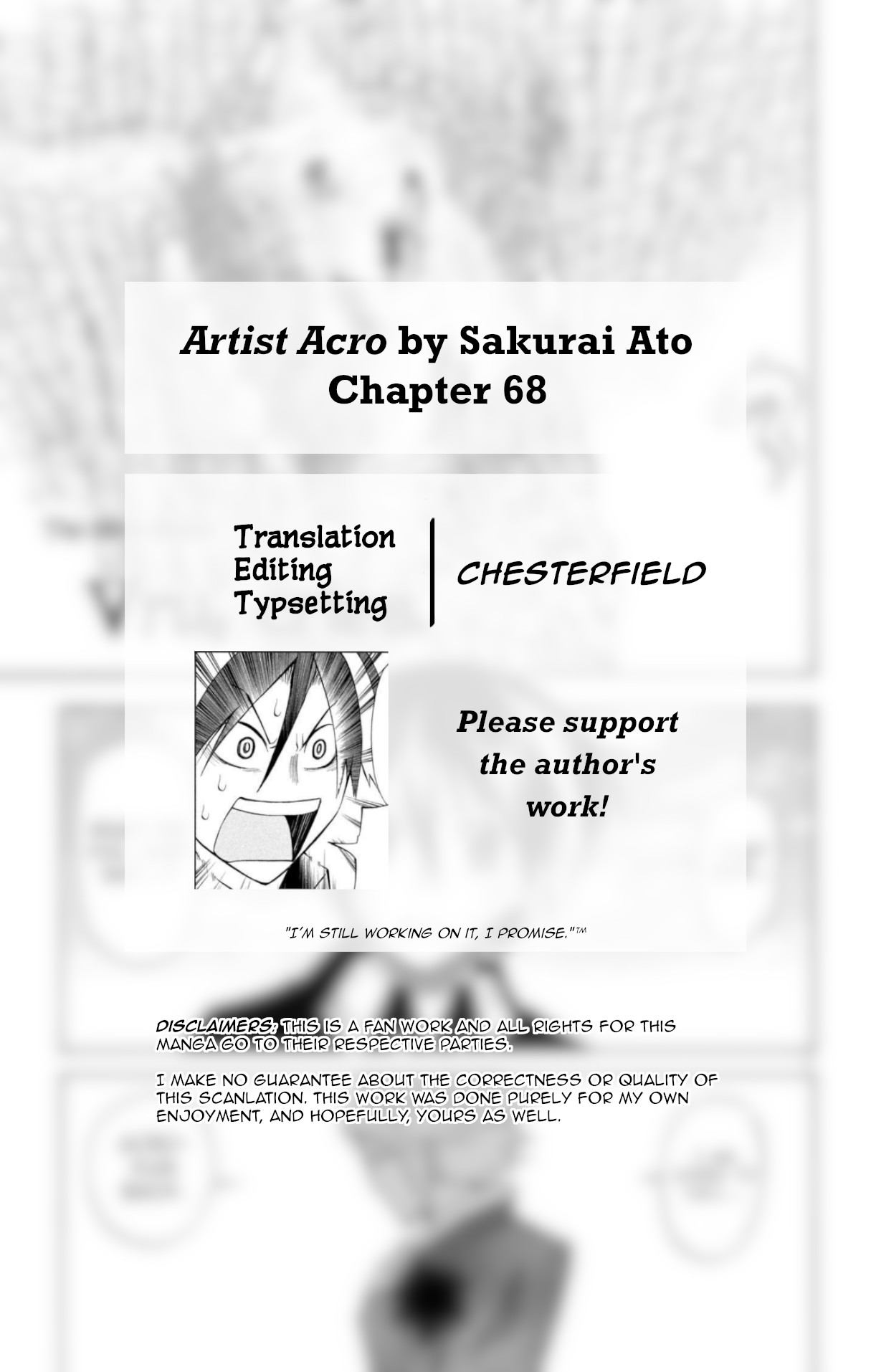 Artist Acro - Vol.8 Chapter 68: Vru, Cries