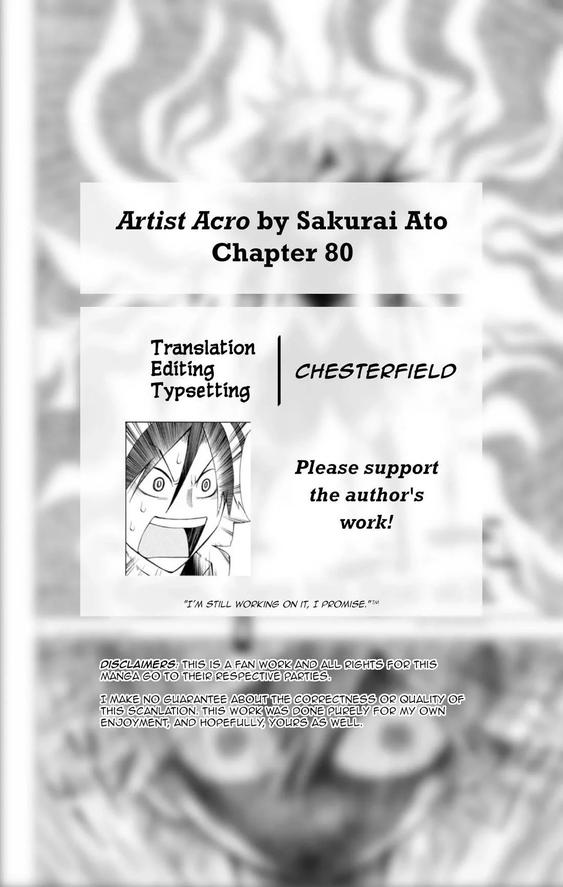 Artist Acro - Chapter 80: Crown, Uses His Final Skill