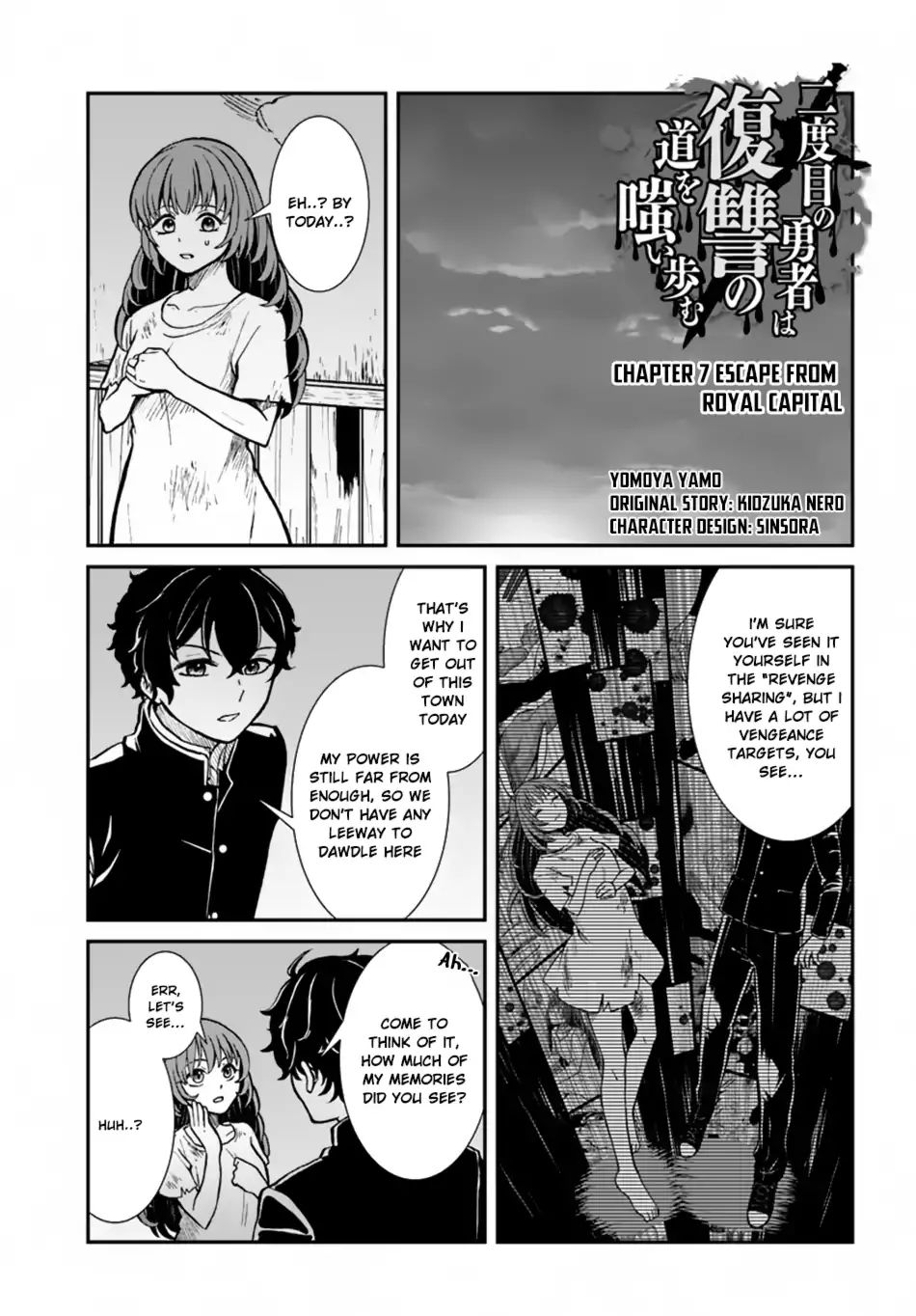 Nidome No Yuusha - Chapter 7: Escape From Royal Capital