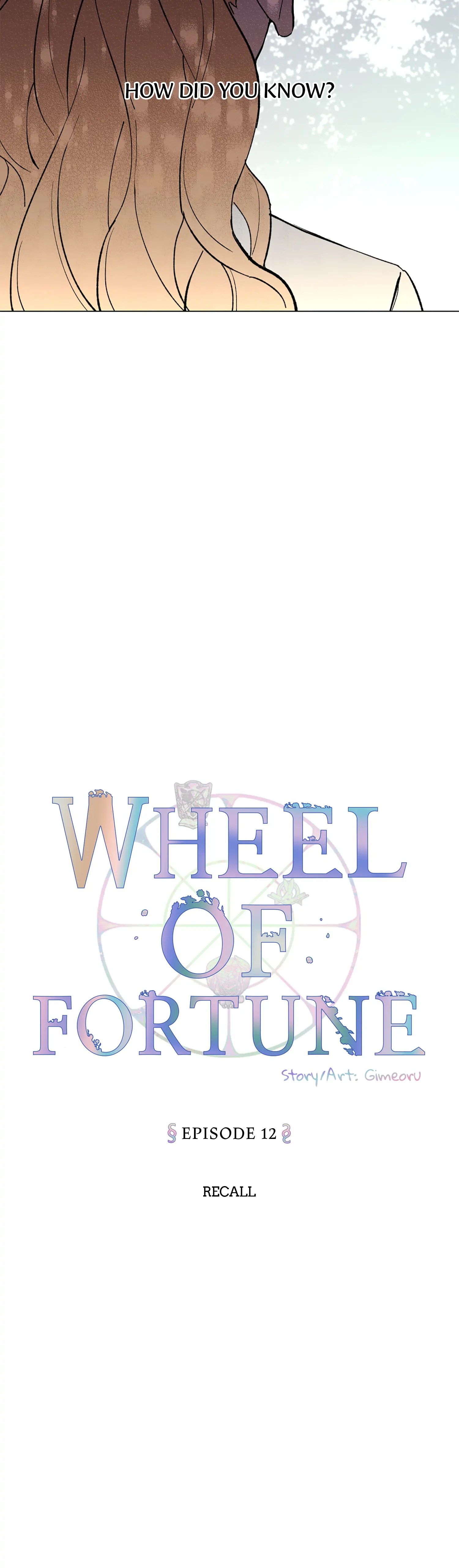 Wheel Of Fortune - Chapter 12