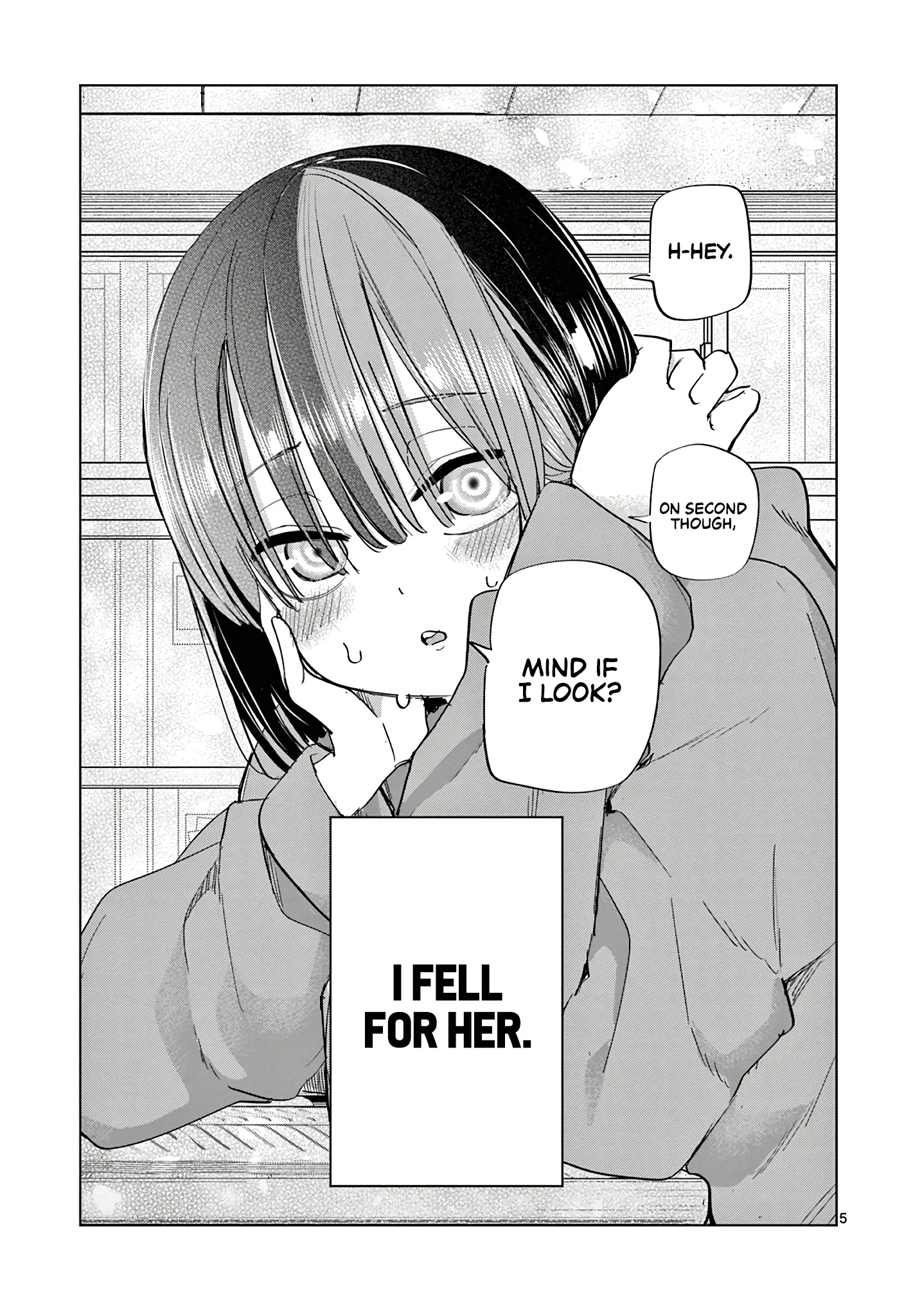 Love-Eating Girl - Chapter 12.5: Mitobe-San Who Sits Next To Me