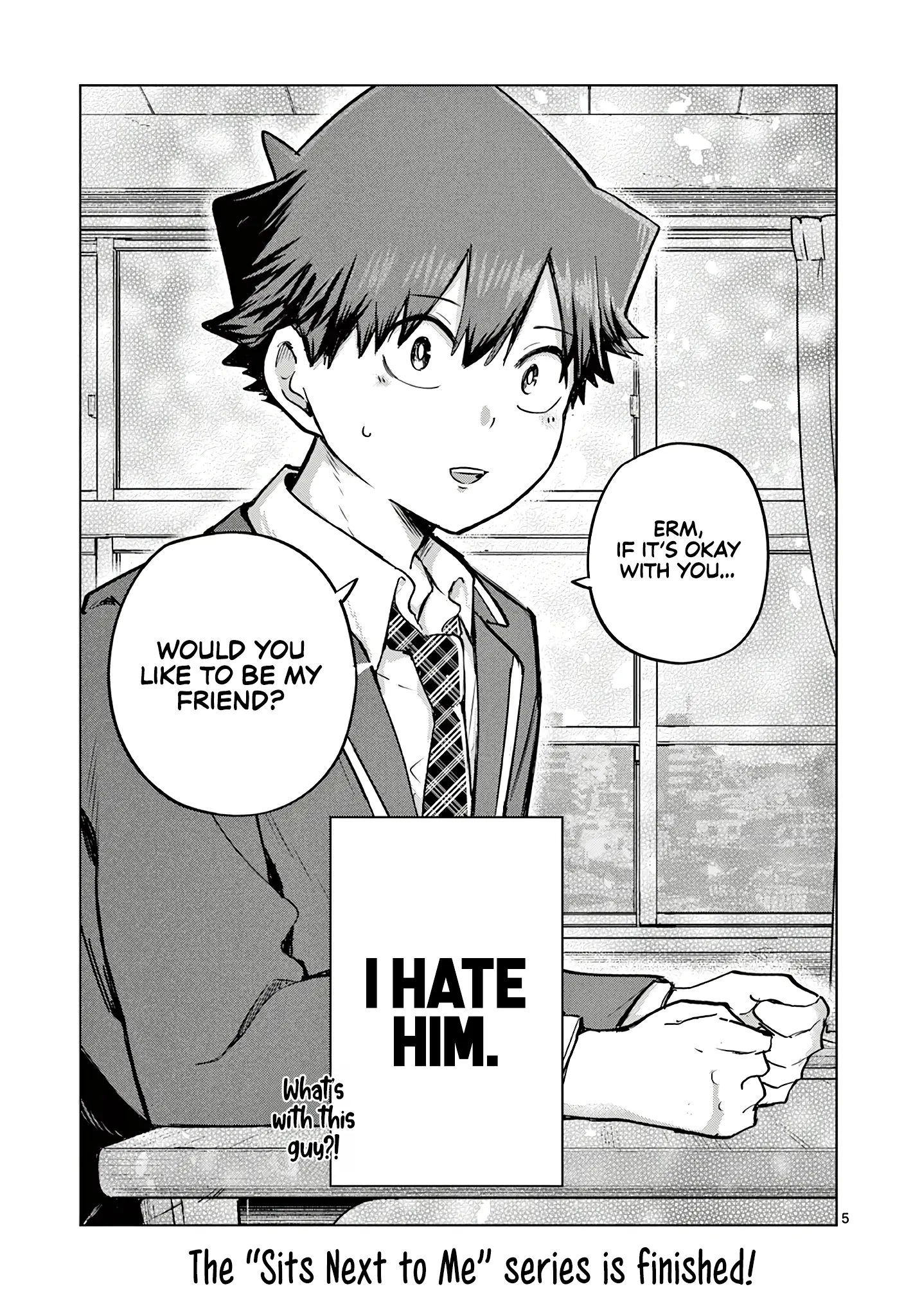 Love-Eating Girl - Chapter 14.5: Ooishi-Kun Who Sits Next To Me