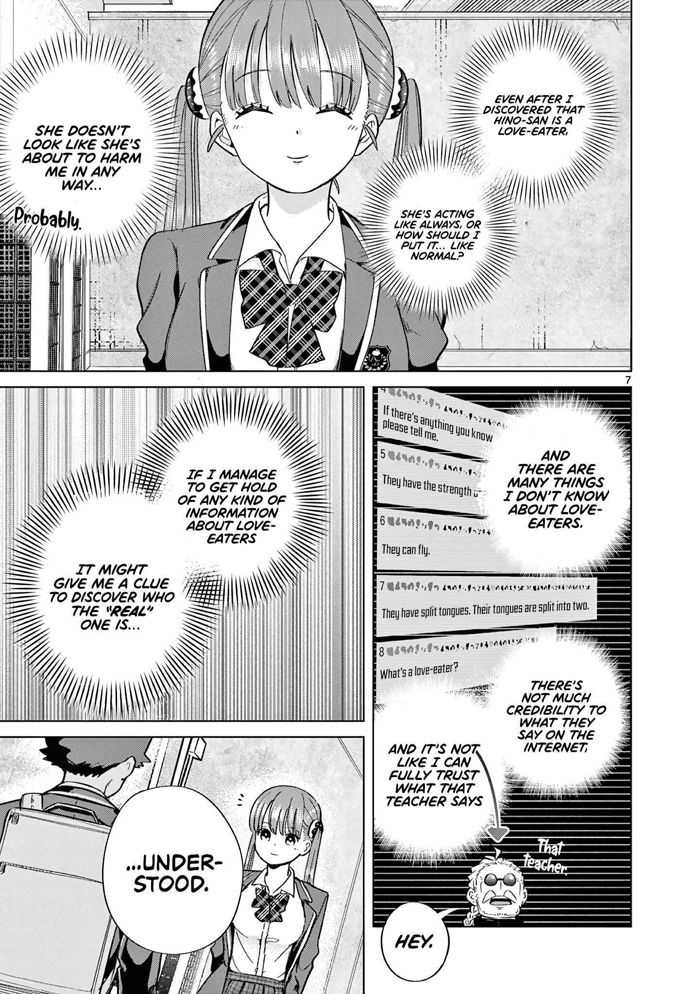 Love-Eating Girl - Chapter 6: A Tuesday With Hino Gaburi