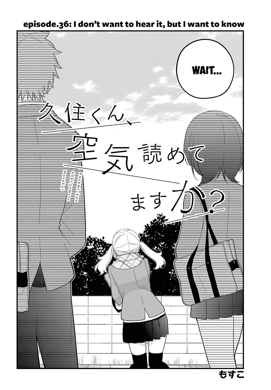 Kusumi-Kun, Kuuki Yometemasu Ka? - Chapter 36