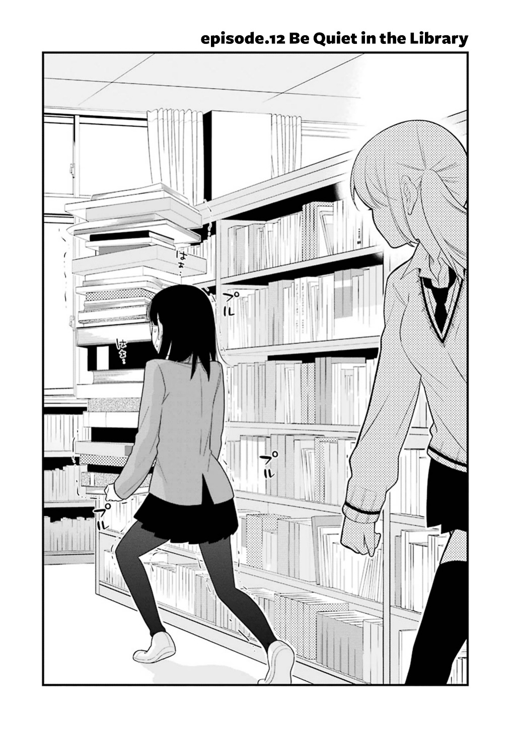 Kusumi-Kun, Kuuki Yometemasu Ka? - Vol.2 Chapter 12 : Be Quiet In The Library