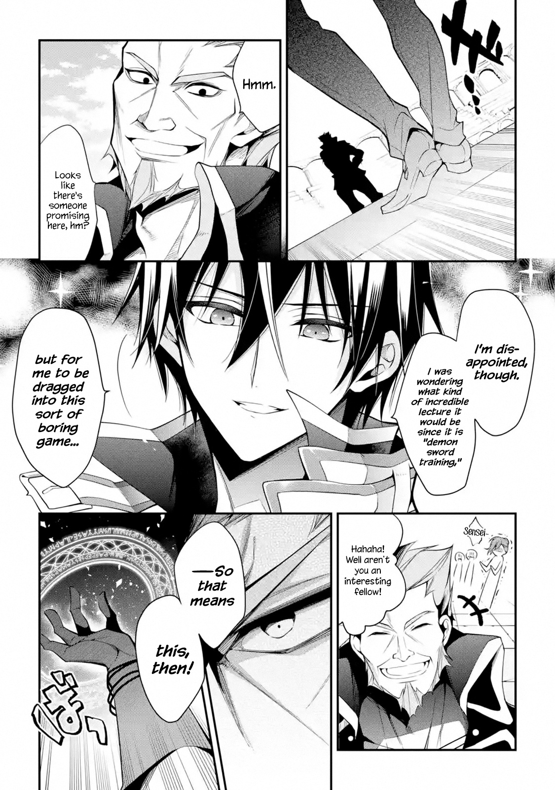 Maou Gakuin No Futekigousha - Vol.3 Chapter 14: Demon Sword Training