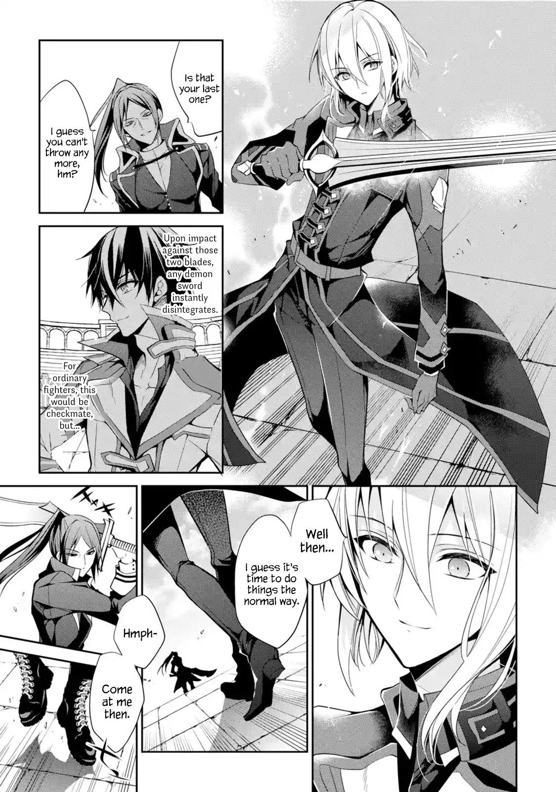 Maou Gakuin No Futekigousha - Vol.3 Chapter 14: Demon Sword Training