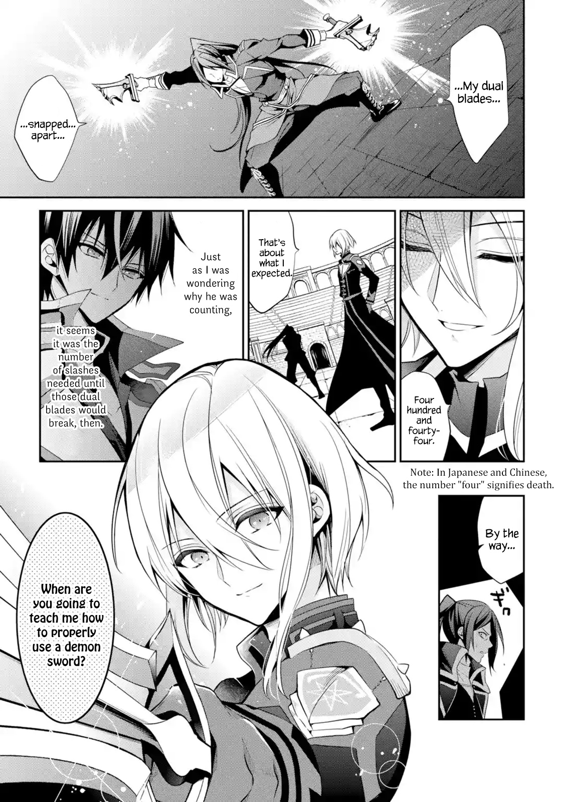 Maou Gakuin No Futekigousha - Vol.3 Chapter 14: Demon Sword Training