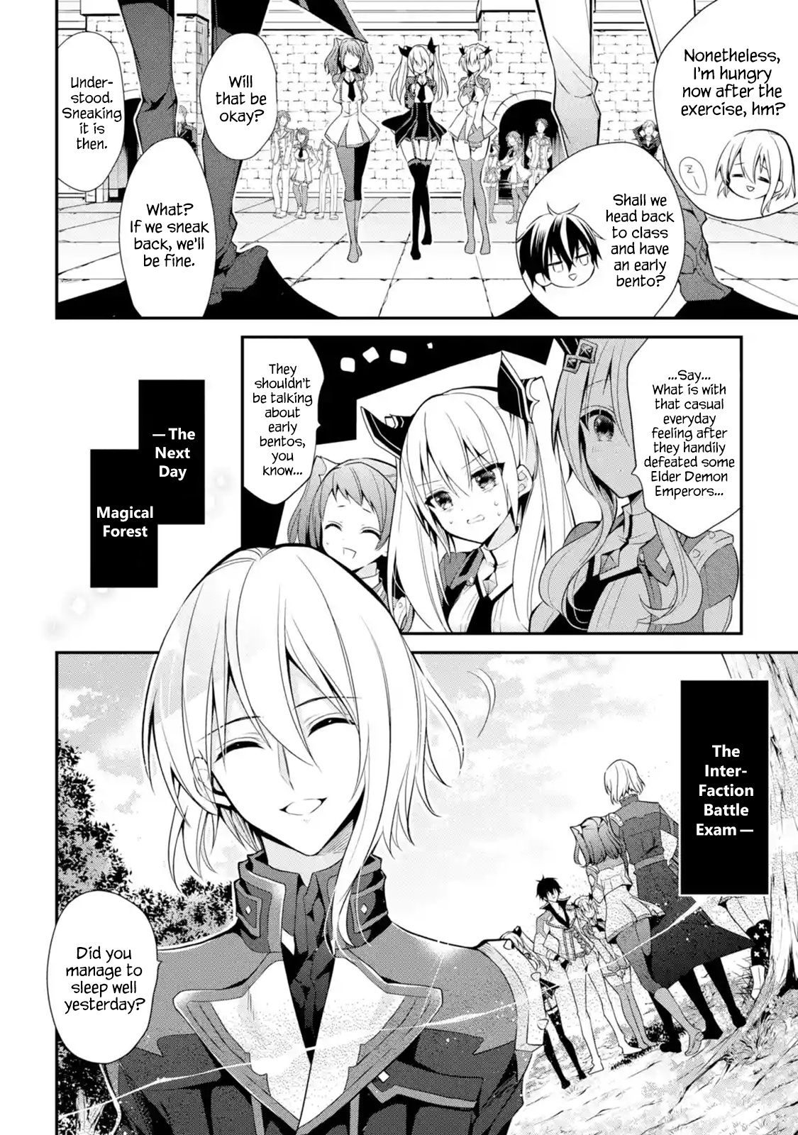 Maou Gakuin No Futekigousha - Vol.3 Chapter 14: Demon Sword Training