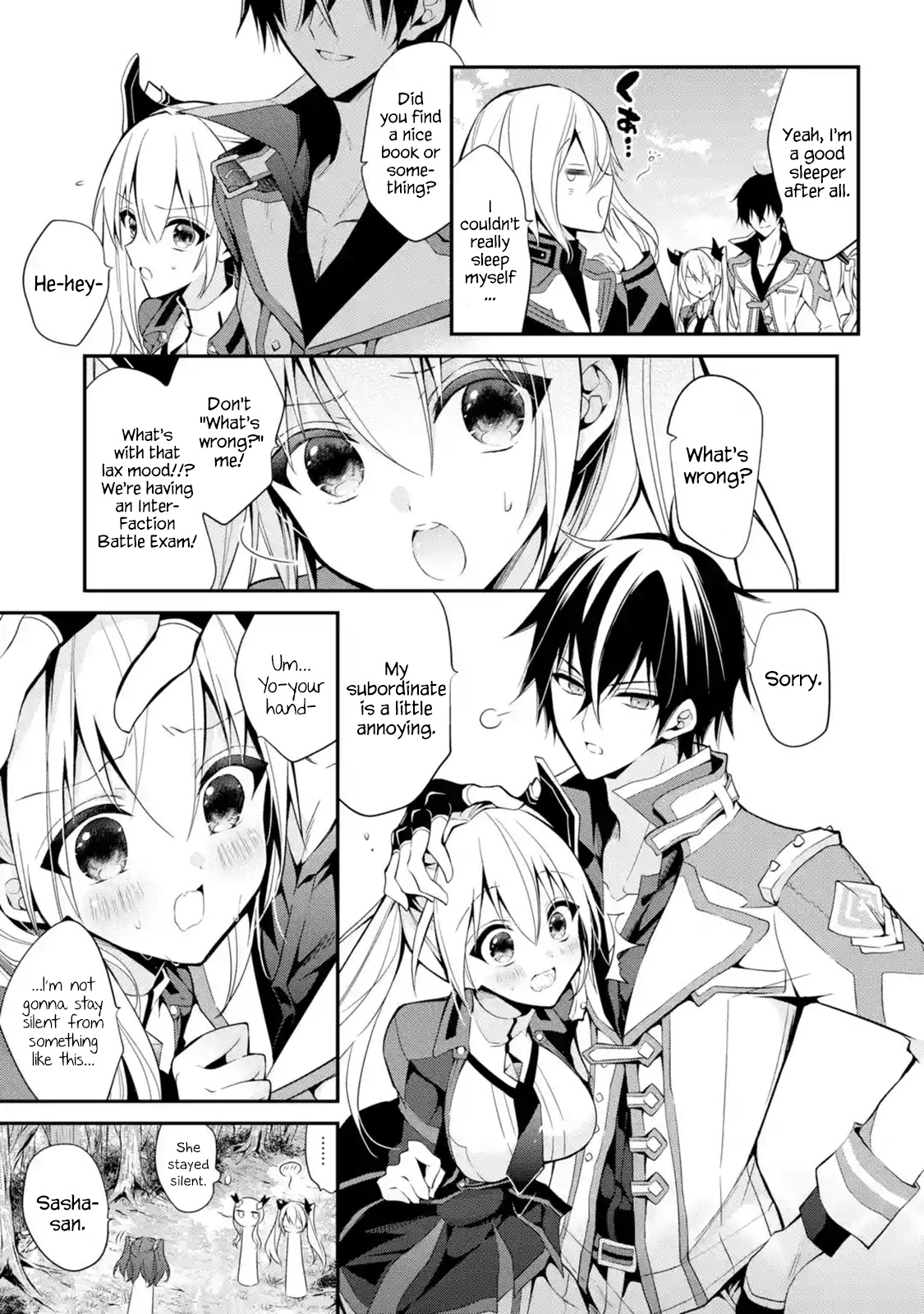 Maou Gakuin No Futekigousha - Vol.3 Chapter 14: Demon Sword Training