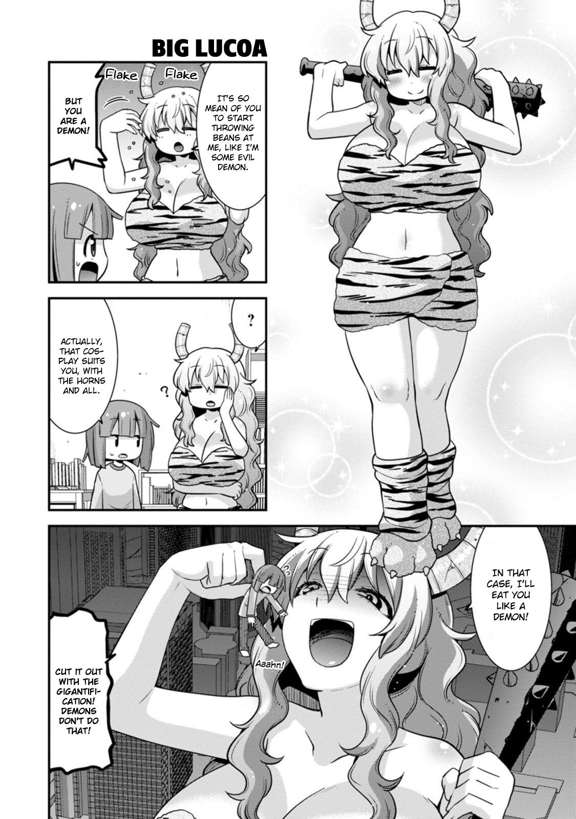 Miss Kobayashi's Dragon Maid: Lucoa Is My Xx - Vol.5 Chapter 37: Shouta And Setsubun