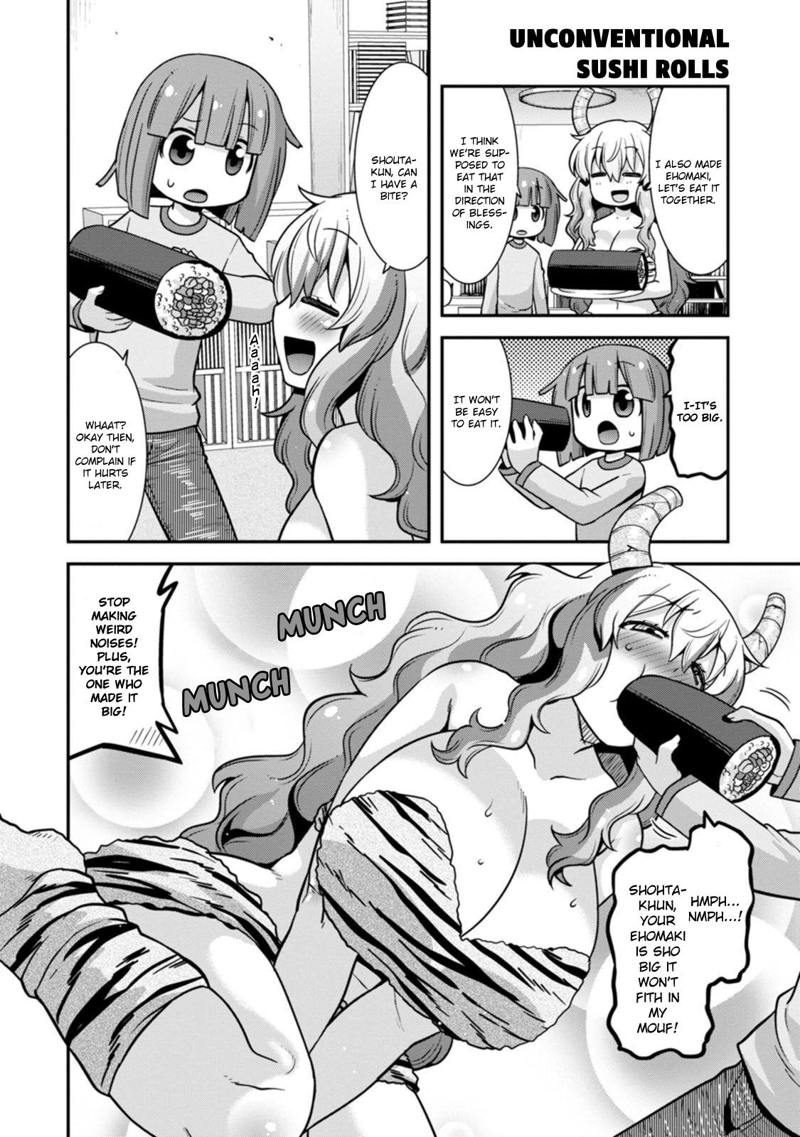 Miss Kobayashi's Dragon Maid: Lucoa Is My Xx - Vol.5 Chapter 37: Shouta And Setsubun